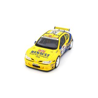 RENAULT MEGANE MAXI #33 M. ROWE- SAN REMO 199 OttO mobile 1:18 Resinemodell (Türen, Motorhaube... nicht zu öffnen!)